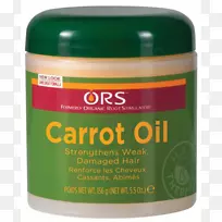 有机根刺激剂，胡萝卜油，胡萝卜籽油，护发油，橄榄油，极其丰富的保湿护发乳液-油。