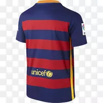 2015-16赛季巴塞罗那俱乐部t恤球衣耐克-巴塞罗那俱乐部