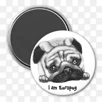 帕格犬t恤犬品种Zazzle-幼犬