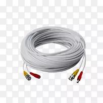 5类电缆bnc连接器lorex技术公司延长线数据电缆