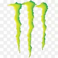 怪物能量饮料标志怪物饮料