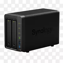 网络存储系统NAS服务器外壳合成DiskStation DS 718+Synology DiskStation ds212j数据存储语法公司。-存储区域网络