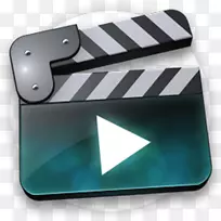 视频编辑软件电影编辑计算机图标.视频质量