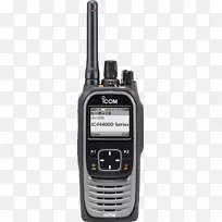 双程无线电船舶甚高频无线电话ICOM.无线电