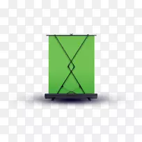 Chroma键elgato画布流媒体游戏-绿色屏幕