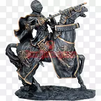 马术雕像骑士青铜雕塑-骑士