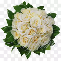 花园玫瑰花束新娘婚礼花卉设计-新娘