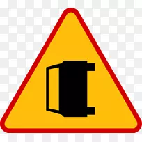 警示牌交通标志路znaki ostrzegawcze w polsce路
