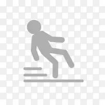 标志手指人类行为字体-人身伤害