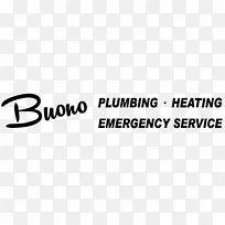 Buono水管、暖气及紧急服务水管工HVAC标志