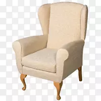 俱乐部椅，克兰伯里扶手，安妮女王家具-安妮女王风格家具