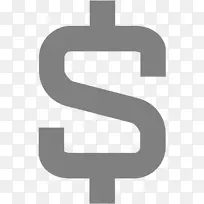 美元签名美元电脑图标货币硬币