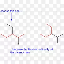 烷烃遮蔽构象卤素取代氟化学命名