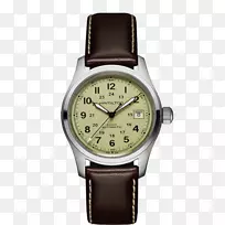 汉密尔顿手表公司汉密尔顿卡基场石英自动表带表