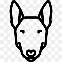 公牛猎犬电脑图标剪辑艺术