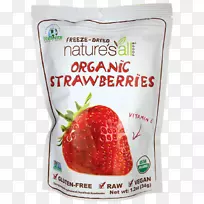 草莓有机食品冷冻干燥食品干燥草莓