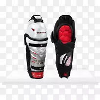 肘垫小腿保护曲棍球保护裤和滑雪短裤鲍尔曲棍球冰球装备.小腿护卫