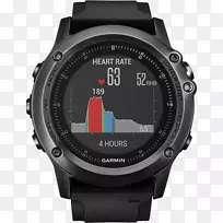 gps导航系统gpsēnix 3 hr gps Watch garmin有限公司。嘉明fēnix 3蓝宝石人力资源有限公司