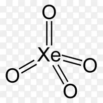四氧化氙路易斯结构氙六氟化物化学