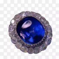 蓝宝石、钴蓝、宝石透明和半透明-蓝宝石