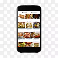 食品多媒体配方手机