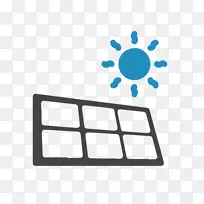 太阳能电池板太阳能可再生能源