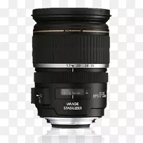 佳能安放佳能17-s 17-55 mm镜头佳能变焦17-55 mm f/2.8是USM佳能f-s 60 mm f/2.8宏超音波镜头照相机镜头。