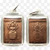 泰国佛像护身符盒-Wat Maha