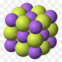 氟化钠离子键合晶体结构离子键合