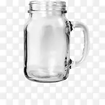 水瓶老式玻璃杯梅森玻璃瓶
