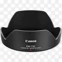 佳能ef透镜安装卡农efs 10-18 mm镜头佳能eos镜头罩.照相机镜头