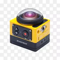 柯达PIXPRO SP 360动作相机柯达PIXPRO 4 kvr 360相机