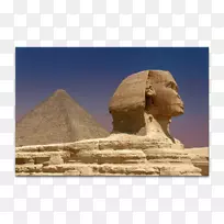 吉萨大狮身人面像，吉萨大金字塔，开罗，吉萨墓地，世界奇迹-金字塔