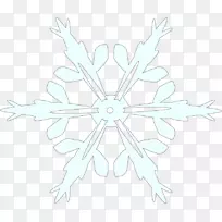 对称线雪花图案线