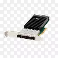 电连接器网卡适配器网络接口电子控制器小FormFactor可插接收发器