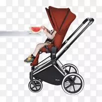 婴儿运输Cybex Priam婴儿和蹒跚学步的汽车座椅Cybex解决方案m-Fix座椅