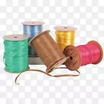 色带缠绕包装和贴标装饰盒.丝带