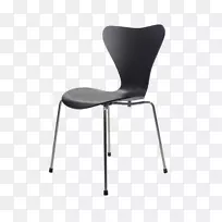 3107型椅子家具Gubi-Arne Jacobsen