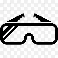 眼镜护目镜符号计算机图标眼镜