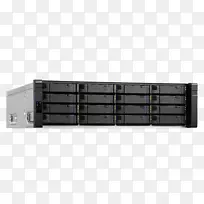 磁盘阵列QNAP es1640dcnas服务器-SAS 6GB/s QNAP系统公司QNAP硬盘外壳ej 1600硬盘
