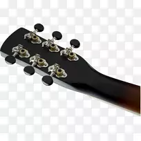 吉他放大器谐振器Gretsch颈形吉他