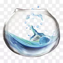 水族馆画海洋鱼缸