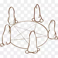 五角星剪贴画.符号