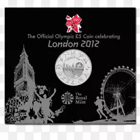 2012年夏季奥运会皇家造币厂2012年夏季残奥会未流通硬币