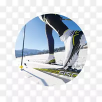 越野滑雪北欧滑雪杆滑雪