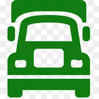 汽车皮卡半挂车计算机图标-汽车