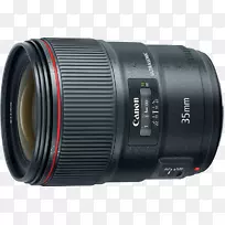 佳能EF镜头安装摄像机镜头c宽角35 mm f/1.4lⅡUSM佳能35 mm镜头照相机镜头