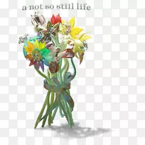 花卉设计静物艺术家雕塑绘画