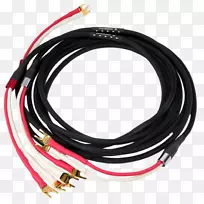 同轴电缆rca连接器电缆xlr连接器扬声器电线