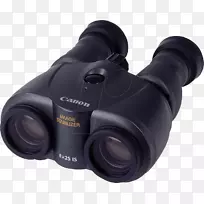佳能eos图像稳定双筒望远镜稳像佳能为10x30双筒望远镜。
